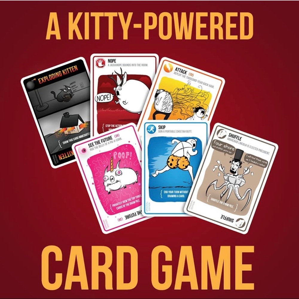Exploding Kitten Card‎ Game - Picture 3 of 7